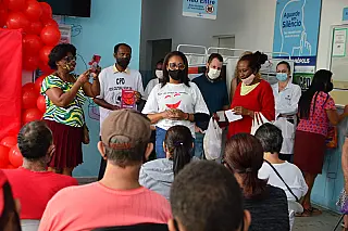 Saúde de Suzano realiza testagem e orientação sobre anemia falciforme