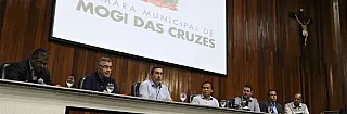 Em reunião na Câmara, prefeito e secretário falam sobre coronavírus
