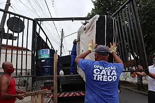 Cata-Treco mantém cronograma até a próxima quinta-feira