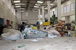 Fundo Social entrega materiais recicláveis à Central de Triagem do Colorado
