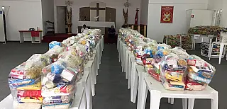 Festa do Divino 2021 faz a doação de 8,3 mil quilos de alimentos