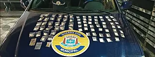 GCM apreende mais de 70 porções de drogas no Jardim Colorado