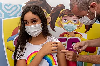 Vacinação de crianças com comorbidades tem início em Guararema