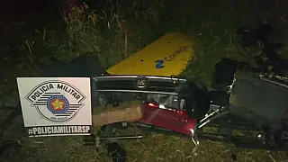 PM prende suspeitos por receptação de carro dos Correios em Palmeiras