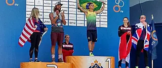 Suzanense Thiago Caldas conquista Mundial de Aquathlon em Penticton, no Canadá