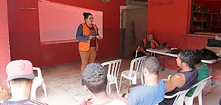 Defesa Civil capacita moradores do Jardim Maitê e de Palmeiras para emergências