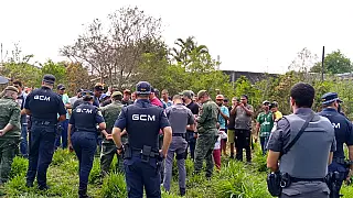 GCM impede invasão de área de preservação ambiental em Calmon Viana