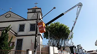 Vila Santo Antônio recebe iluminação em led