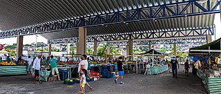 Mogi entrega cobertura do Pátio da Feira de Braz Cubas