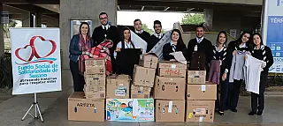 Fundo Social recebe mais de 2,2 mil peças para Campanha do Agasalho