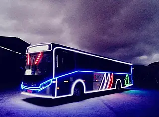 Linhas intermunicipais no Alto Tietê recebem ônibus iluminados