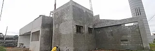 Marcus Melo vistoria obras na creche sustentável do Botujuru
