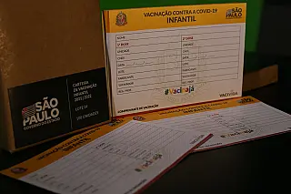 SP tem mais de 1 milhão de cartões de vacinação infantil prontos para uso