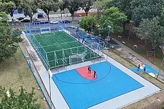 Praça do Jardim Vitória tem revitalização concluída e é entregue para moradores