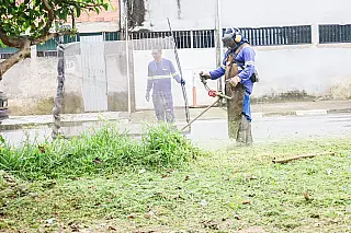 Zeladoria é reforçada nesta semana com ações em mais de 50 pontos de Suzano