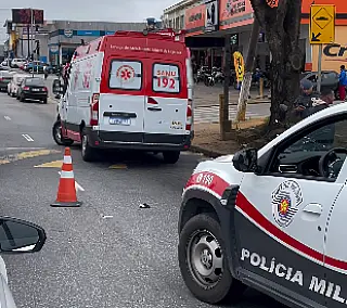 Idoso de 85 anos é atropelado por moto em Itaquá