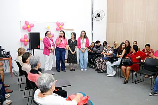 Assistência Social e Saúde promovem ação de valorização da mulher no Cras Centro