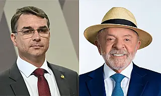 Flávio Bolsonaro supera Lula em 8 municípios da região