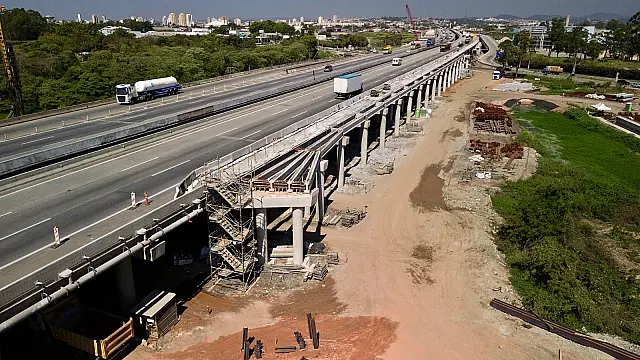 Obras do Complexo Viário do Alto Tietê ultrapassam 30% de conclusão