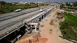 Obras do Complexo Viário do Alto Tietê ultrapassam 30% de conclusão