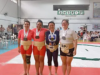 Equipe de sumô de Suzano conquista oito títulos em campeonato no Rio de Janeiro