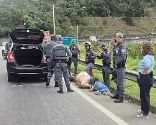 Três homens foram presos por tentativa de sequestro em Mogi