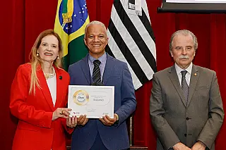 Ouvidoria de Suzano é condecorada com ‘Selo Ouro’ do Tribunal de Contas do Estado