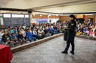 Ronda de Proteção à Mulher de Itaquá conscientiza mais de 500 pessoas sobre violência doméstica