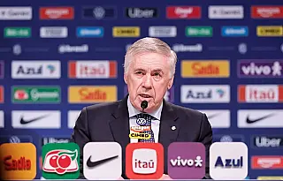 Ancelotti convoca seleção para amistosos sem chamar atletas de Flamengo e Palmeiras