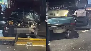Acidente entre três carros na Rodovia Índio Tibiriçá deixa um ferido em Suzano