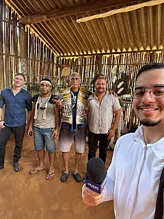 DS visita a única aldeia indígena de todo Alto Tietê