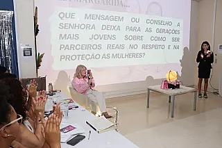 Departamento da Mulher realiza palestra para alunos do Sesi de Suzano