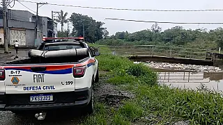 Itaquá entra em estado de atenção com alta do nível do Tietê