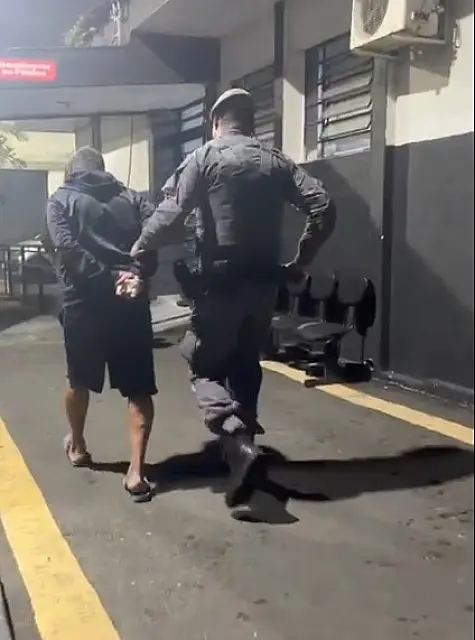 Homem é preso suspeito de tentar atear fogo em companheira em Itaquá