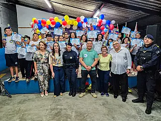 Programa Guard forma 46 alunos em escola no Jardim Planalto