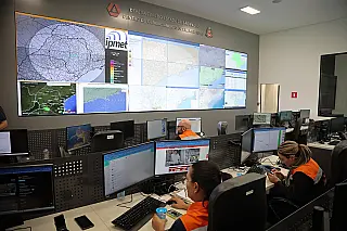 Defesa Civil renova alerta para chuvas fortes em São Paulo entre terça-feira (13) e quinta-feira (15)